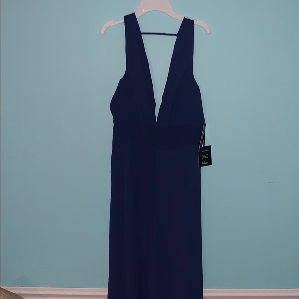 Lulus Navy Blue Jumpsuit